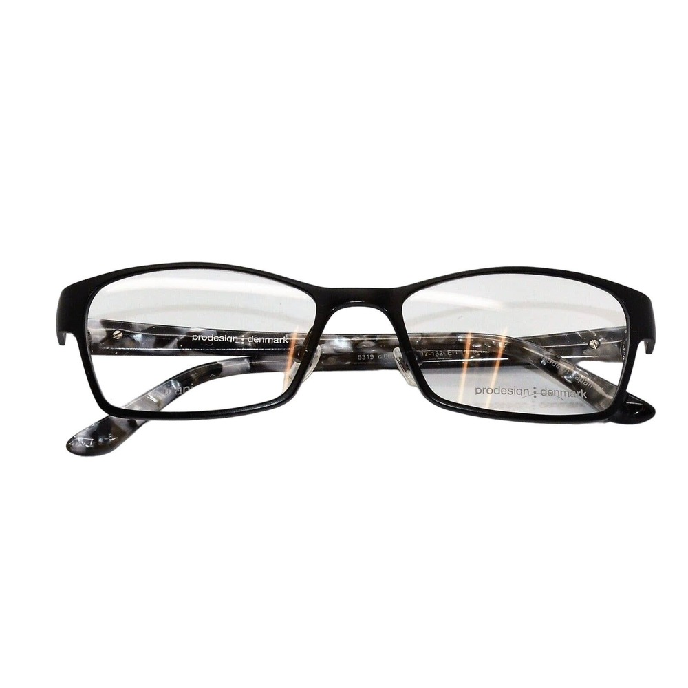 NWOT Auth PRODESIGN DENMARK 5319 c.6031 Black Multi Eyeglasses Frames - Picture 7 of 7